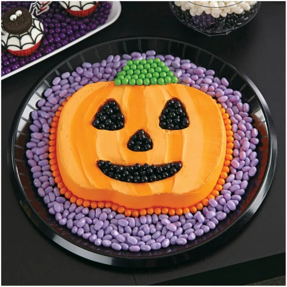 Pumpkin Shaped Cake Pan Non-Stick Steel Wilton 11